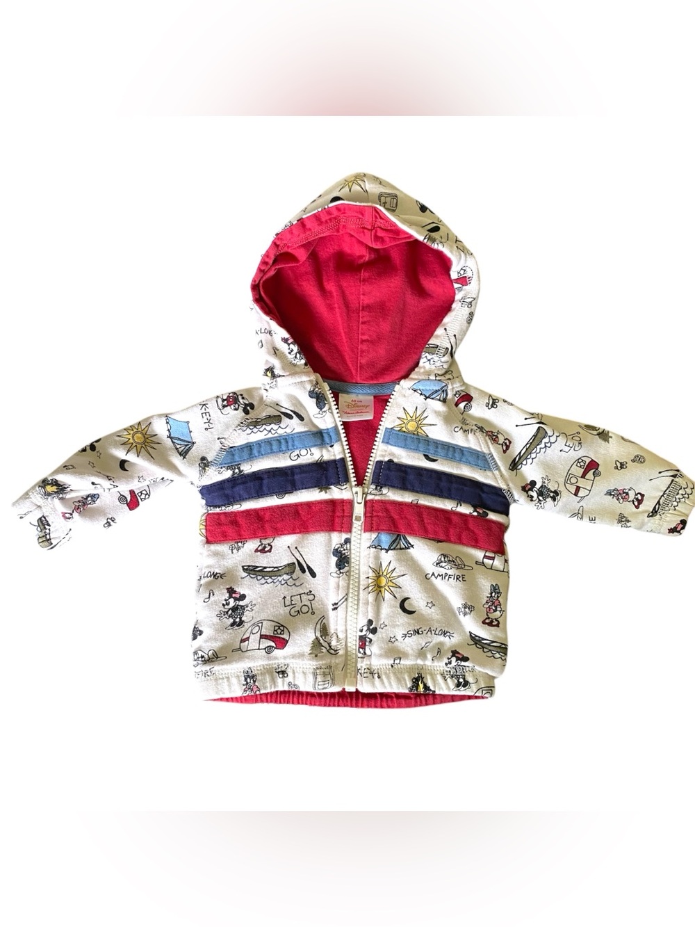 Hanna Andersson x Disney camping adventure theme sweatshirt hoodie. Unisex.